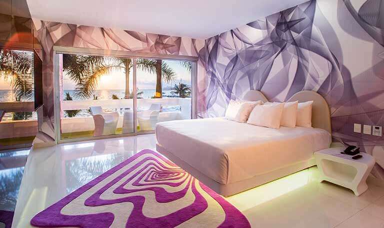 Trendy Ocean View Room at Temptation Cancun